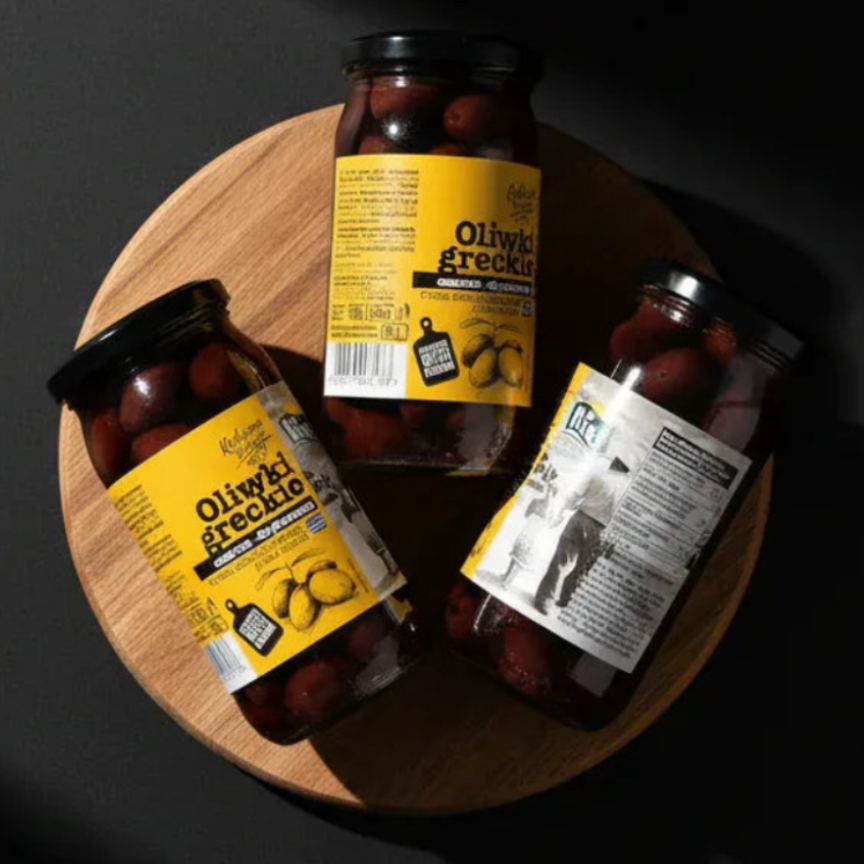 Оливки KIER Kalamata Greek pitted Olives - KLIKAVKA