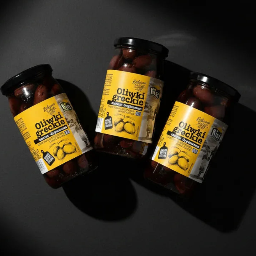 Оливки KIER Kalamata Greek pitted Olives - KLIKAVKA