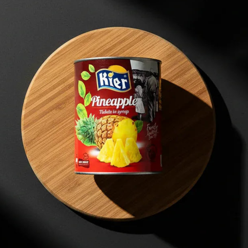Ананас шматочки у сиропі KIER. Pineapple Tidbits in syrup - KLIKAVKA